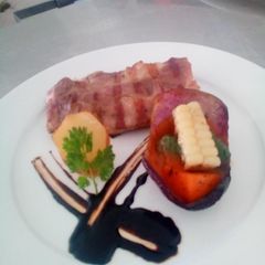 A picture of Pork chops.
