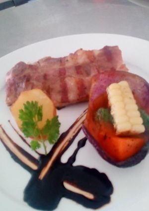 A picture of Pork chops.