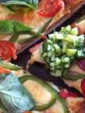 *Pizza verduras del huerto*