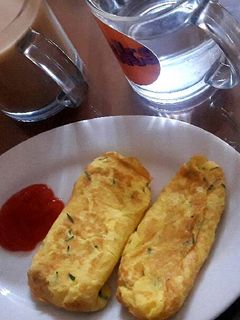 Foto resep Telur dadar / Omelete ala hotel
