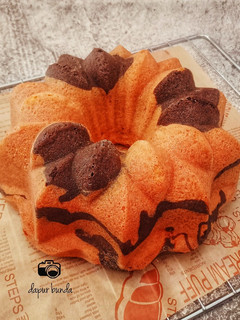 Foto resep Marmer cake (classic cake)