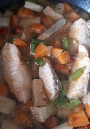Foto resep Sup Salmon Homemade