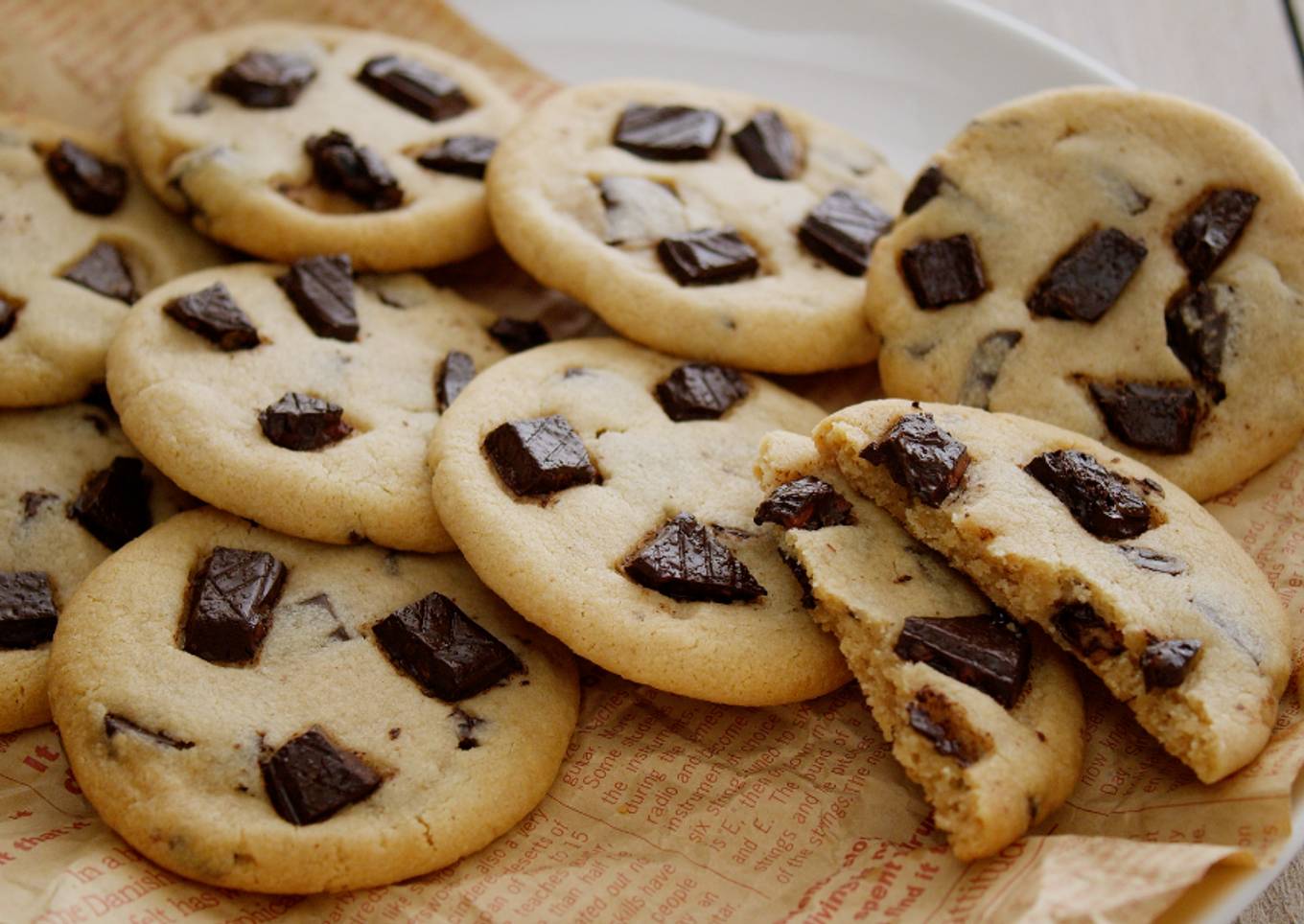 My Best Chewy Chocolate Chunk Cookies🍪🍫