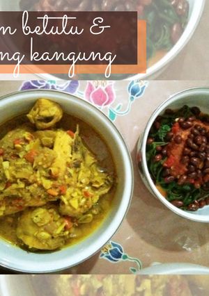 Foto resep 66. Ayam Betutu & Plecing Kangkung