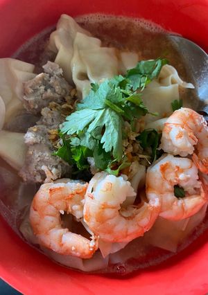 รูปของ เกี๊ยวหมูกุ้ง