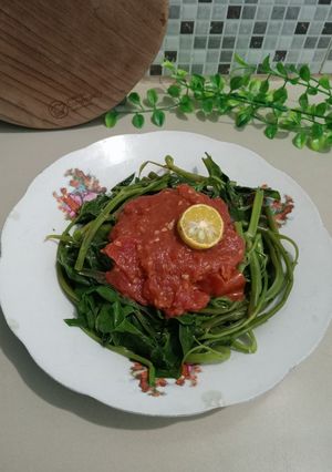 Foto resep Plecing Kangkung Khas Lombok