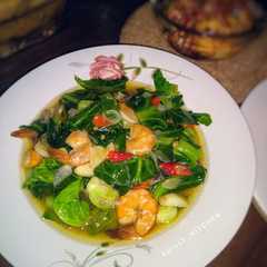 A picture of Tumis cuciwis udang.