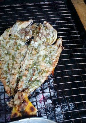 Una foto de Dorado a la parrilla
