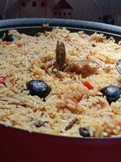 صورة لوصفة رز بسمتي