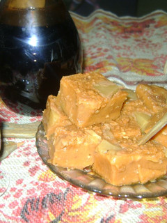 Una foto de Budin de pan con dulce de batatahecho con flan