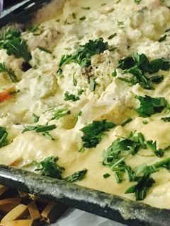 صورة لوصفة صينية الدجاج باللبنة😋