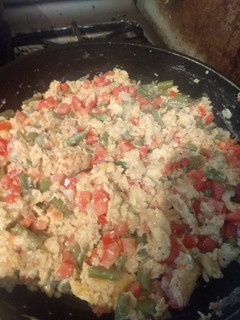 Una foto de Desayuno Ejotes con Huevo