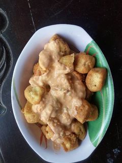 Foto resep Tahu crispy saus telur asin