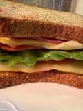 My deli style lunch sandwich
