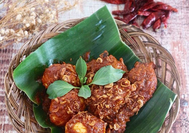 Cara Gampang Membuat Telor Ayam Masak Habang Anti Gagal