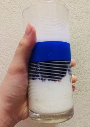 Hình của món Sữa chua nếp cẩm.