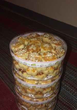 Foto resep Kue kacang wijen
