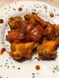 Alette di pollo con peperoni