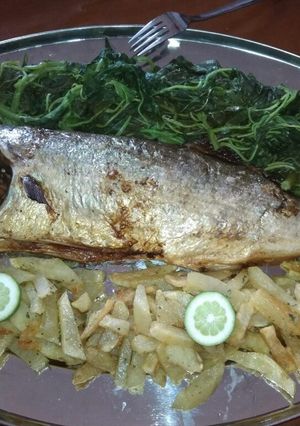 Φωτογραφία της συνταγής Γοφάρι ψητό λαδορίγανη οικογενειακό
