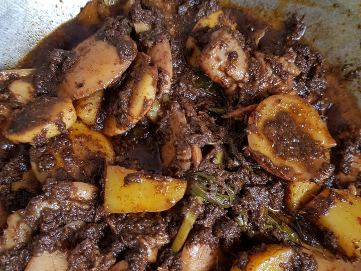 Cara Membuat Rendang jengkol + kentang Yang Enak