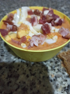 Una foto de Salmorejo cordobés Mambo