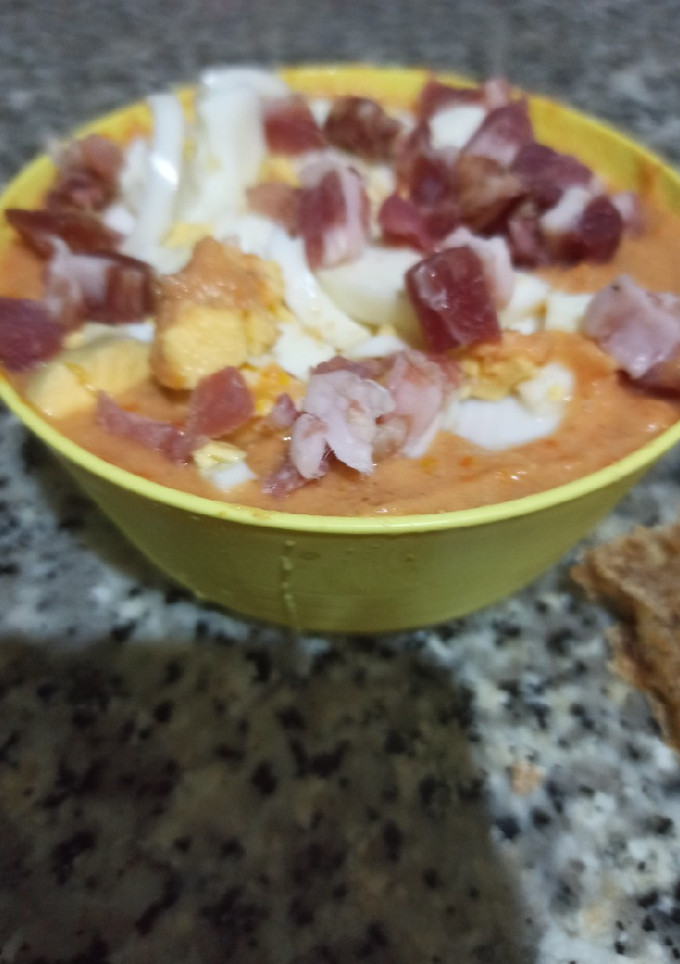 Una foto de Salmorejo cordobés Mambo