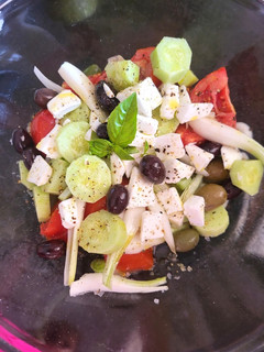Foto principal de Ensalada griega con alficoz