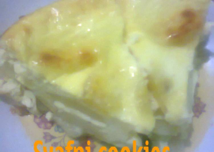 Potato cream gratin (cemilan anak yg sehat)