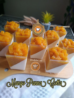 Gambar Mango Panna Cotta 🥭