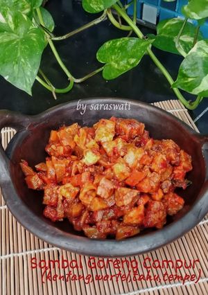 Foto resep Sambal Goreng Campur (kentang,wortel,tahu,tempe)