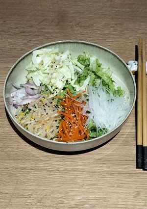 Une photo de Salade rouleau de printemps