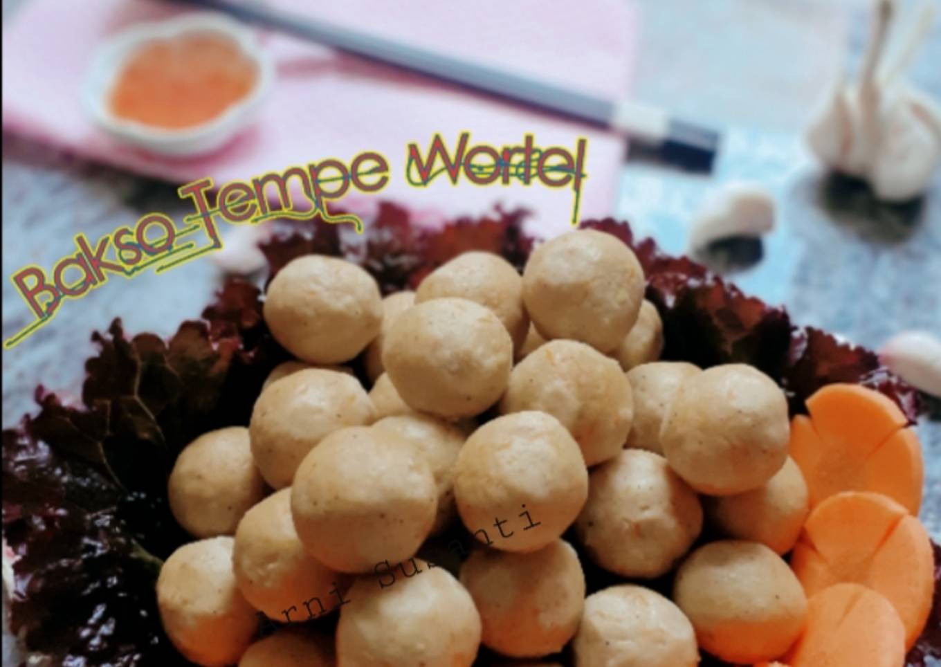 126. Bakso Tempe Wortel Frozen