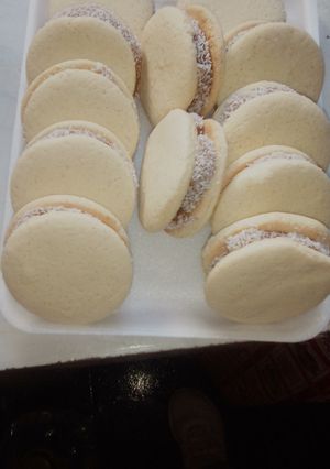 Una foto de Alfajores de maicena