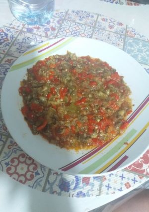 Une photo de Salade d'aubergines