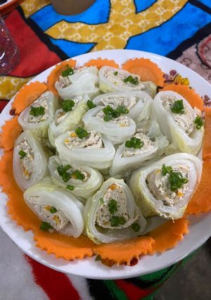 รูปของ โรลไส้ไก่ คลีน