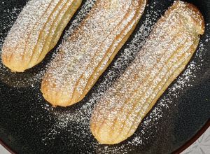 Une photo de Eclairs à la vanille