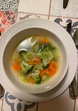 Brokkoli leves recept fotója