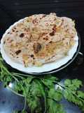 Boiled Chana Dal & Onion Paratha