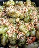 ÑOQUIS🌿Pesto al Ajillo...!😋
