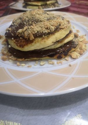 Φωτογραφία της συνταγής Pancakes 🥞🍫
