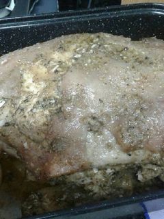 Una foto de Pierna de Cerdo en cocción lenta al moho