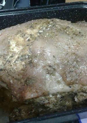 Una foto de Pierna de Cerdo en cocción lenta al moho