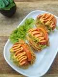Hotdog mie sosis