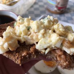 A picture of Homemade egg salad 🥚.