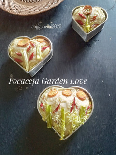 Foto resep Focaccia Garden Love