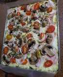 Pizza de coliflor 🍕🍕🍕