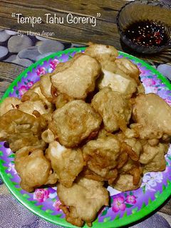 Foto resep Jajanan/Cemilan Tempe Tahu Goreng