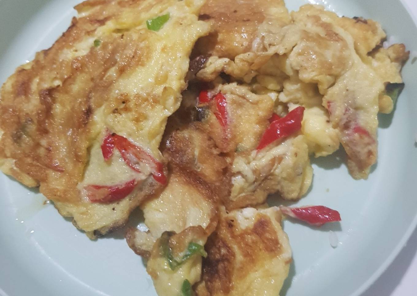 Telur Dadar Pedas