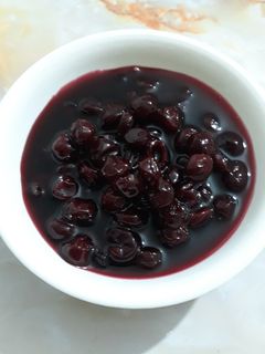عکسی از دستور مربا آلبالو