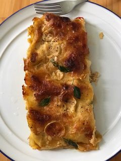 Una foto de Lasaña mixta